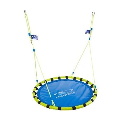 Hudora Modèle 72157 Multicolore (Bleu/Jaune) Balancelle Nid - Balancelle Nid - Publicité Hudora Modèle 72157 Multicolore (Bleu/Jaune) Balancelle Nid - Balancelle Nid - Publicité