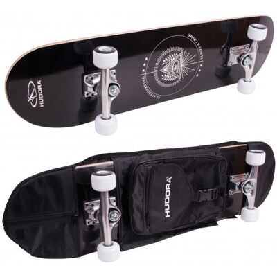 Skateboard HUDORA Columbia Heights - ABEC 3, nero, 78.8cm Skateboard HUDORA Columbia Heights - ABEC 3, nero, 78.8cm