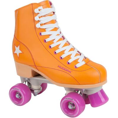 Hudora - Disco - 36 - Orange/Violet - Patins - Publicité Hudora - Disco - 36 - Orange/Violet - Patins - Publicité