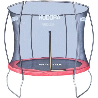 HUDORA Fantastic 250V Rond Springkussen - Veiligheidsnet, 100kg HUDORA Fantastic 250V Rond Springkussen - Veiligheidsnet, 100kg