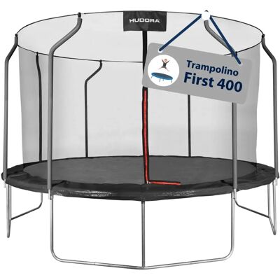 Cama elástica Hudora First - 400 cm - Red de seguridad - Exterior Cama elástica Hudora First - 400 cm - Red de seguridad - Exterior