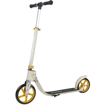 Scooter Beige BigWheel 215 HUDORA - Classique, Réglable, Pliable - Publicité Scooter Beige BigWheel 215 HUDORA - Classique, Réglable, Pliable - Publicité