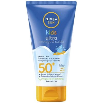 Nivea Sun Kids Ultra SPF 50+ - Protetor solar para crianças Nivea Sun Kids Ultra SPF 50+ - Protetor solar para crianças
