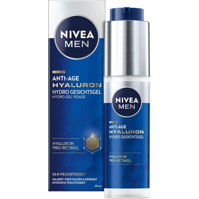 NIVEA Men Hyaluron Moisturizing Face Gel - Face Moisturizer NIVEA Men Hyaluron Moisturizing Face Gel - Face Moisturizer