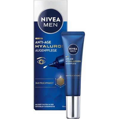Nivea Men Hyaluron Oční Krém - 15 ml - Oční krém Nivea Men Hyaluron Oční Krém - 15 ml - Oční krém