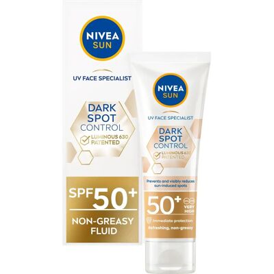 Nivea Controllo delle Macchie Scure Luminous360 SPF 50+ Fluido Solare (40ml) Nivea Controllo delle Macchie Scure Luminous360 SPF 50+ Fluido Solare (40ml)