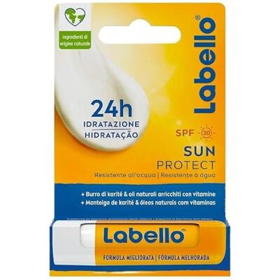 Baume à lèvres Labello Sun Protect SPF 30 - Soin des lèvres - Publicité Baume à lèvres Labello Sun Protect SPF 30 - Soin des lèvres - Publicité