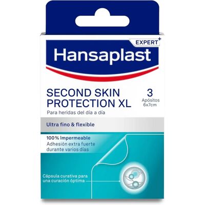 Hansaplast XL Αδιάβροχο επίθεμα προστασίας Second Skin Hansaplast XL Αδιάβροχο επίθεμα προστασίας Second Skin
