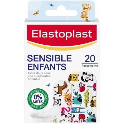 Elastoplast Enfants Motifs Animaux Hypoallergéniques - Premiers Soins - Publicité Elastoplast Enfants Motifs Animaux Hypoallergéniques - Premiers Soins - Publicité