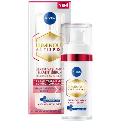 Nivea Nivea Cellular Luminous 630 Anti-Age & Donkere Vlekken Serum - Gezichtsserum voor Jeugdig Huid Nivea Nivea Cellular Luminous 630 Anti-Age & Donkere Vlekken Serum - Gezichtsserum voor Jeugdig Huid