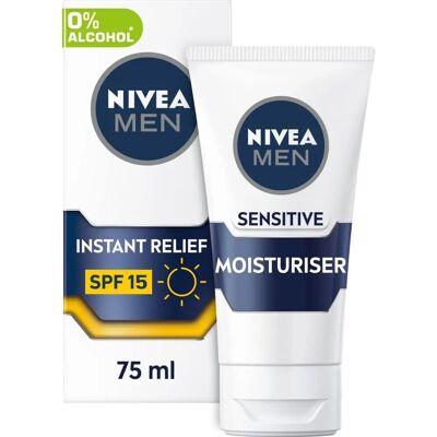Nivea Sensitive 0% Alkohol Gesichtspflege SPF15 - Empfindliche Haut Nivea Sensitive 0% Alkohol Gesichtspflege SPF15 - Empfindliche Haut