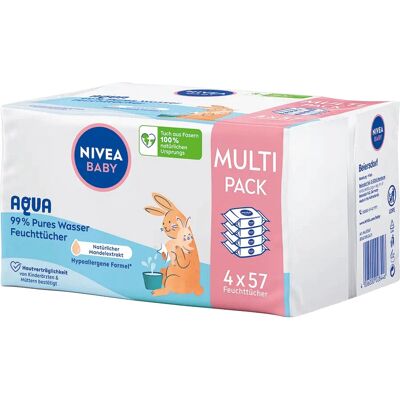 NIVEA BABY Aqua Ubrousky - Ubrousky pro miminka NIVEA BABY Aqua Ubrousky - Ubrousky pro miminka