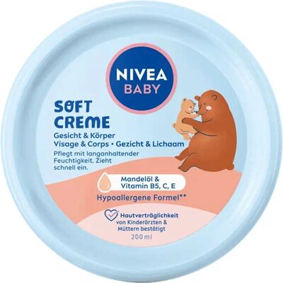 Crema Morbida NIVEA per Bambini - Crema per Bambini - 200 ml Crema Morbida NIVEA per Bambini - Crema per Bambini - 200 ml