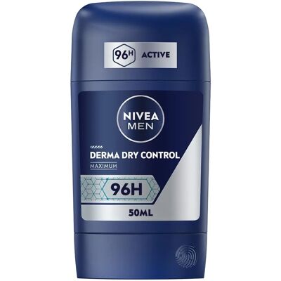 Nivea Men Derma Dry Control Maximum Deo - 50 ml Nivea Men Derma Dry Control Maximum Deo - 50 ml