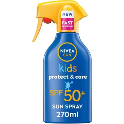 NIVEA SUN Kids SPF 50+ Vattenresistent Solspray - Barns Solskydd NIVEA SUN Kids SPF 50+ Vattenresistent Solspray - Barns Solskydd
