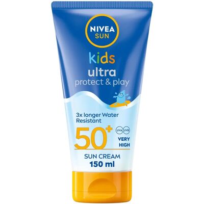 NIVEA Sun Kids Ultra Protect & Play SPF 50+ Lotion - Sonnenschutzlotion NIVEA Sun Kids Ultra Protect & Play SPF 50+ Lotion - Sonnenschutzlotion
