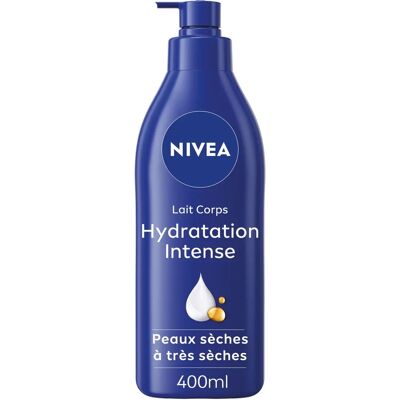 Lait Corps Nourrissant 72H Nivea pour Peaux Très Sèches - 400ml - Publicité Lait Corps Nourrissant 72H Nivea pour Peaux Très Sèches - 400ml - Publicité