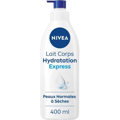 Lotion Corps Nivea Hydratation 72H Pompe 400ml - Soin du Corps Lotion Corps Nivea Hydratation 72H Pompe 400ml - Soin du Corps
