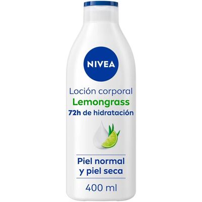 Nivea Lemongrass Lait pour le corps - Lotion corporelle - Publicité Nivea Lemongrass Lait pour le corps - Lotion corporelle - Publicité