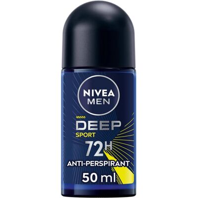 Nivea Men Deep Sport Deodorante Roll-On - Deodorante Roll-On Nivea Men Deep Sport Deodorante Roll-On - Deodorante Roll-On
