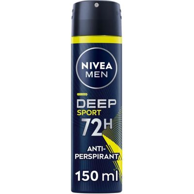 Nivea Men Deep Sport Antyperspirant - Dezodorant w sprayu Nivea Men Deep Sport Antyperspirant - Dezodorant w sprayu