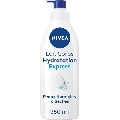 Lotion Corps Nivea Hydratation Peaux Normales à Sèches - 72H - 250ml Lotion Corps Nivea Hydratation Peaux Normales à Sèches - 72H - 250ml