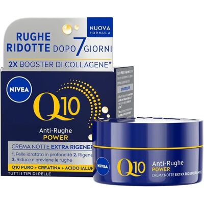 Nivea Q10 Crema Notte Antirughe - Rigenerazione Profonda Nivea Q10 Crema Notte Antirughe - Rigenerazione Profonda