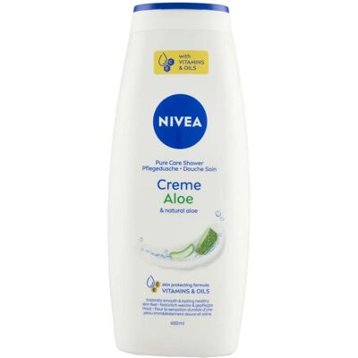 NIVEA Creme Aloe Gel Douche Nourrissant - Gel Douche - Publicité NIVEA Creme Aloe Gel Douche Nourrissant - Gel Douche - Publicité