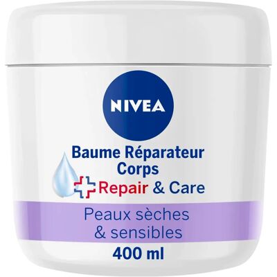 Nivea Body Sensitive Repair & Care Crème pour le Corps Pot 400 ml - Crème Corporelle - Publicité Nivea Body Sensitive Repair & Care Crème pour le Corps Pot 400 ml - Crème Corporelle - Publicité