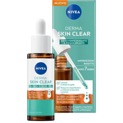 Nivea Derma Skin Clear Serum - Purificante & Riequilibrante 30ml Nivea Derma Skin Clear Serum - Purificante & Riequilibrante 30ml