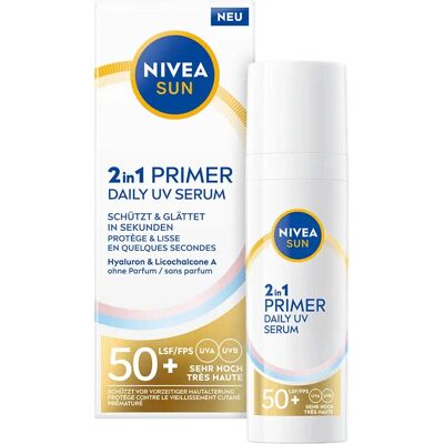 NIVEA Gesichts Sonnenserum SPF 50+ - Sonnenschutz NIVEA Gesichts Sonnenserum SPF 50+ - Sonnenschutz