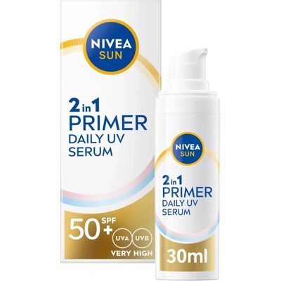 NIVEA SUN Daglig UV Serum SPF 50+ - Solkremserum NIVEA SUN Daglig UV Serum SPF 50+ - Solkremserum