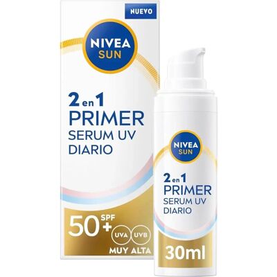 Nivea Sun Primer Diário UV Sérum SPF50+ - Sérum Solar Nivea Sun Primer Diário UV Sérum SPF50+ - Sérum Solar