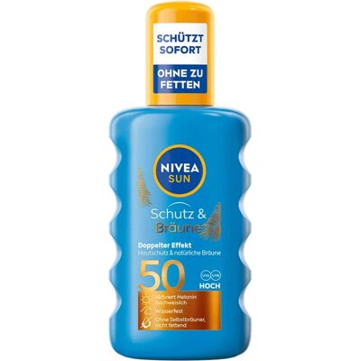 NIVEA Crème Solaire SPF 50 - Spray Solaire pour Adultes NIVEA Crème Solaire SPF 50 - Spray Solaire pour Adultes