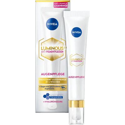 NIVEA - LUMINOUS630 - 15 ml - Anti-Pigment - oogcrème NIVEA - LUMINOUS630 - 15 ml - Anti-Pigment - oogcrème