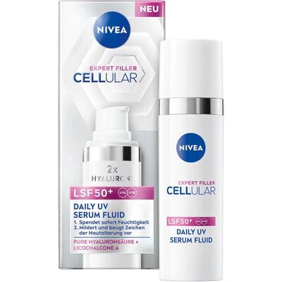NIVEA - Cellular Expert Filler SPF50+ - UV-serum - Serum NIVEA - Cellular Expert Filler SPF50+ - UV-serum - Serum