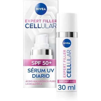 Nivea Nivea Expert Filler Cellular Serum SPF50+ - Sérum visage pour tous types de peau Nivea Nivea Expert Filler Cellular Serum SPF50+ - Sérum visage pour tous types de peau