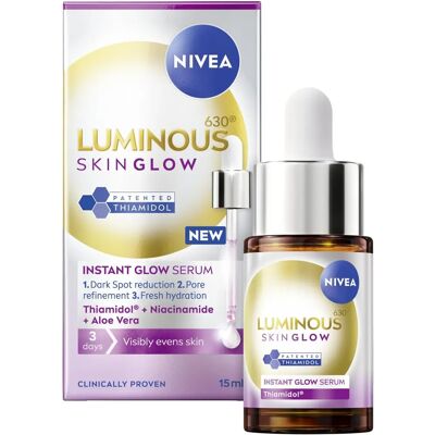 NIVEA 15ml Luminous630 Øjeblikkeligt Glød Serum - Ansigtsserum NIVEA 15ml Luminous630 Øjeblikkeligt Glød Serum - Ansigtsserum