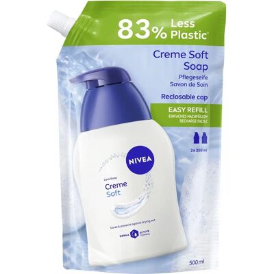 NIVEA Creme Soft Savon liquide - Mains - 500ml NIVEA Creme Soft Savon liquide - Mains - 500ml