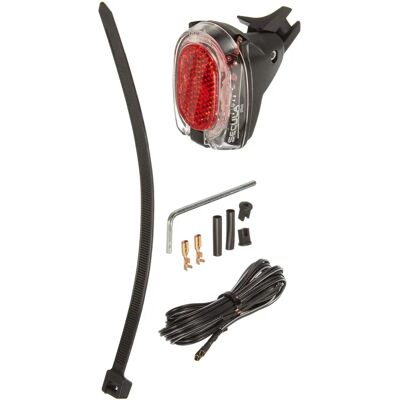 Busch & Müller Secula Plus Baklys for Sadelstolpe - Høy Effekt LED Kompakt Design Busch & Müller Secula Plus Baklys for Sadelstolpe - Høy Effekt LED Kompakt Design