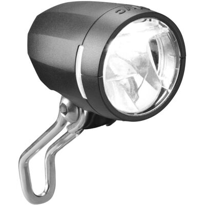 Phare avant vélo Busch & Muller Lumotec IQ Myc E - 50 Lux, Noir - Compatible E-bike - Publicité Phare avant vélo Busch & Muller Lumotec IQ Myc E - 50 Lux, Noir - Compatible E-bike - Publicité