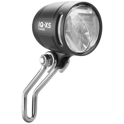 Busch & Muller Lumotec IQ-XS Luz de bicicleta Zwart-zilver Busch & Muller Lumotec IQ-XS Luz de bicicleta Zwart-zilver