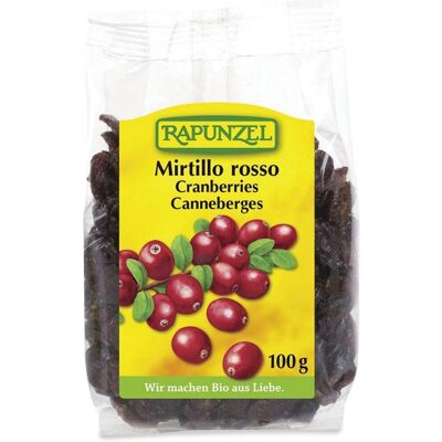 Mirtilli Rossi Secchi Biologici - Frutta Secca Mirtilli Rossi Secchi Biologici - Frutta Secca