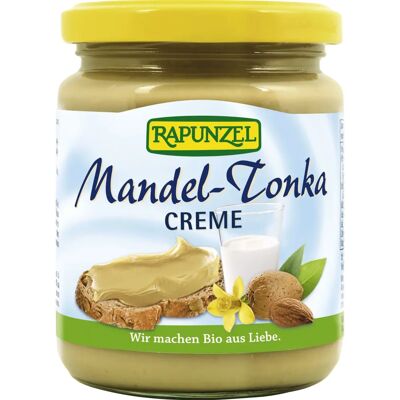 Rapunzel Naturkost - Crema Di Mandorle Tonka - Tonka - Publicité Rapunzel Naturkost - Crema Di Mandorle Tonka - Tonka - Publicité