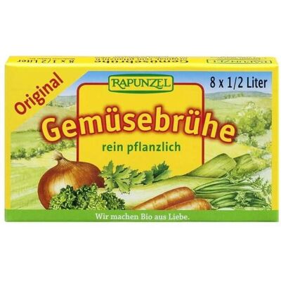 RAPUNZEL Organiczne kostki warzywne - 8x105g RAPUNZEL Organiczne kostki warzywne - 8x105g