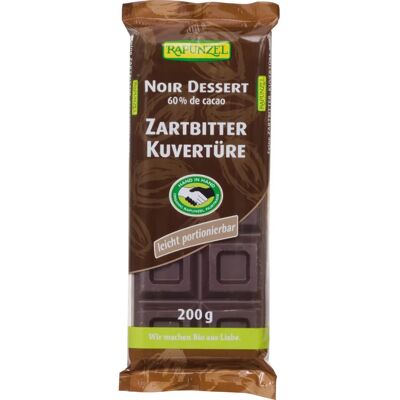 Rapunzel - 1430785 - Dunkel - 60% - Schokoladenriegel Rapunzel - 1430785 - Dunkel - 60% - Schokoladenriegel
