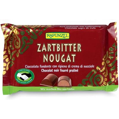 RAPUNZEL Bio Nougat Zartbitterschokolade - Schokolade RAPUNZEL Bio Nougat Zartbitterschokolade - Schokolade