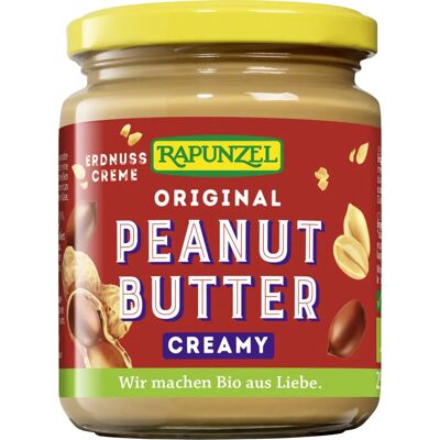 Beurre de Cacahuète Crémeux de Rapunzel - Bio, 250g - Publicité Beurre de Cacahuète Crémeux de Rapunzel - Bio, 250g - Publicité