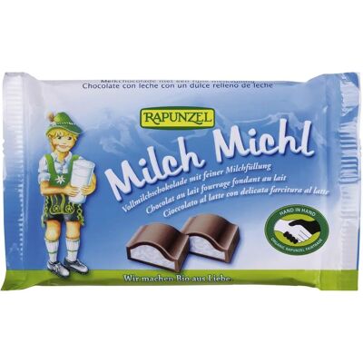 RAPUNZEL Bio-Milchschokolade mit Füllung - Schokolade RAPUNZEL Bio-Milchschokolade mit Füllung - Schokolade