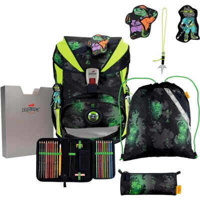 DerDieDas ErgoFlex Schulrucksack-Set - Grün, Verstellbar & Leicht DerDieDas ErgoFlex Schulrucksack-Set - Grün, Verstellbar & Leicht